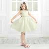 imagePANDANINJIA Girls ToddlerLittle Kid Jada Dress Mary Jane Pumps Bow Low Heels Party Wedding Princess ShoesRuby Rainbow Sequin