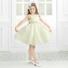 imagePANDANINJIA Girls ToddlerLittle Kid Jada Dress Mary Jane Pumps Bow Low Heels Party Wedding Princess ShoesRuby White Pu