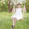 imagePANDANINJIA Mona Girls Sandals ToddlerLittle Kid Cute Open Toe Flats Dress Sandals Summer ShoesYd Black Nubuck