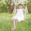 imagePANDANINJIA Mona Girls Sandals ToddlerLittle Kid Cute Open Toe Flats Dress Sandals Summer ShoesYd Nude Nubuck