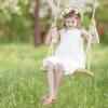 imagePANDANINJIA Mona Girls Sandals ToddlerLittle Kid Cute Open Toe Flats Dress Sandals Summer ShoesYd Pink Pu