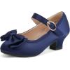 Ruby Navy Silk