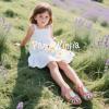 imagePANDANINJIA Toddler Girls Sandals Closed Toe TStrap Kids Dress Summer Flats Sandals Cute Bow Flower Girl ShoesRainbowglitter