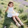imagePANDANINJIA Toddler Girls Sandals Closed Toe TStrap Kids Dress Summer Flats Sandals Cute Bow Flower Girl ShoesWhitepu
