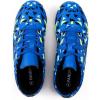 imagePANDANINJIA Kids Soccer Cleats Boys Girls UnisexChild Atheletic Outdoor Comfortable Football Shoes for Little Kid Big KidBlue