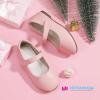 imageHehainom Toddler Girls Flats Mary Jane Flower Girl Dress Shoes School Wedding Party ShoesPink Pu
