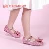imageHehainom Toddler Girls Flats Mary Jane Flower Girl Dress Shoes School Wedding Party ShoesPink Sequin