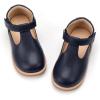 image:imagePANDANINJIA Toddler Girl Dress Shoes Mary Jane Ballet Flats TStrap Classic Girls Party Wedding School Uniform ShoesNavypu