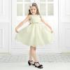 image:imagePANDANINJIA Sally Girls Heels Todder Rhinestone Dress Shoes Pump T Strap Open Toe Bow Little Big Kids Flower Girl ShoesBlack Pu 11 M US Little Kid