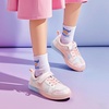 image:imagePANDANINJIA Girls Shoes Little Kids Toddler Sneakers with Hook and Loop Casual Party School Walking Footwear ShoesPink