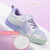 image:imagePANDANINJIA Girls Shoes Little Kids Toddler Sneakers with Hook and Loop Casual Party School Walking Footwear ShoesPurple