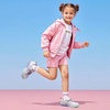 image:imagePANDANINJIA Girls Shoes Little Kids Toddler Sneakers with Hook and Loop Casual Party School Walking Footwear ShoesPurple