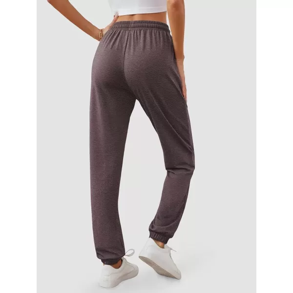 imageATHMILE Baggy Sweatpants for Women with PocketsLounge Womens Pajams PantsWomens Running Joggers Fall Clothes Outfits 2024Wine Red