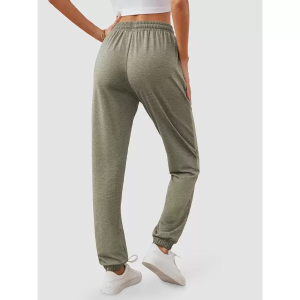 imageATHMILE Baggy Sweatpants for Women with PocketsLounge Womens Pajams PantsWomens Running Joggers Fall Clothes Outfits 2024Light Coffee
