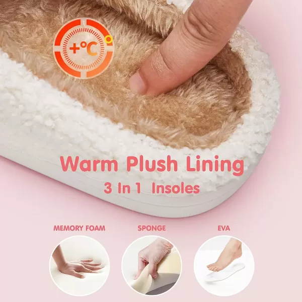 imageATHMILE Smiley Face Slippers for Women Men Indoor Cute House Shoes Fuzzy Fluffy Cozy Slippers Happy Face Preppy Comfy for Bedroom OutdoorYellow