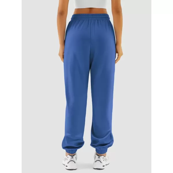imageATHMILE Sweatpants Women Baggy Joggers Workout Loose Lounge Lightweight Comfy Sweat High Waisted Athletic PantsLakeblue