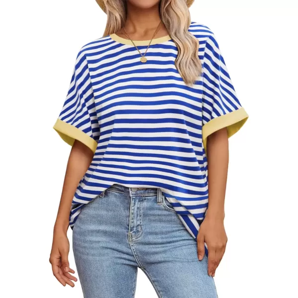 Striped (Blue & White)