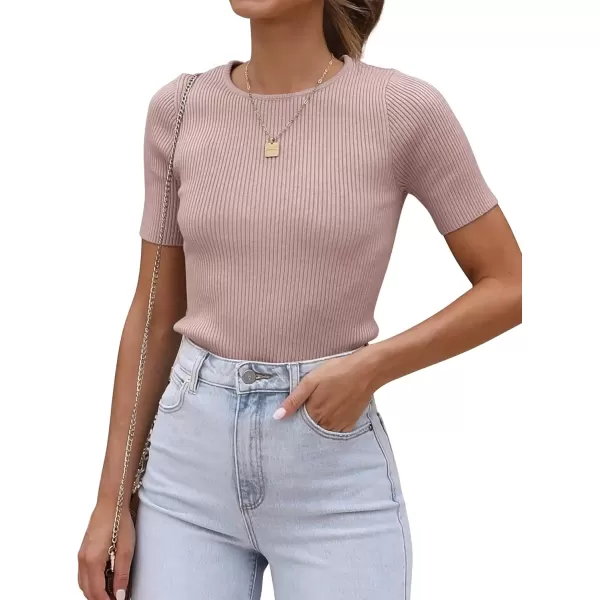Darkpink-short Sleeve