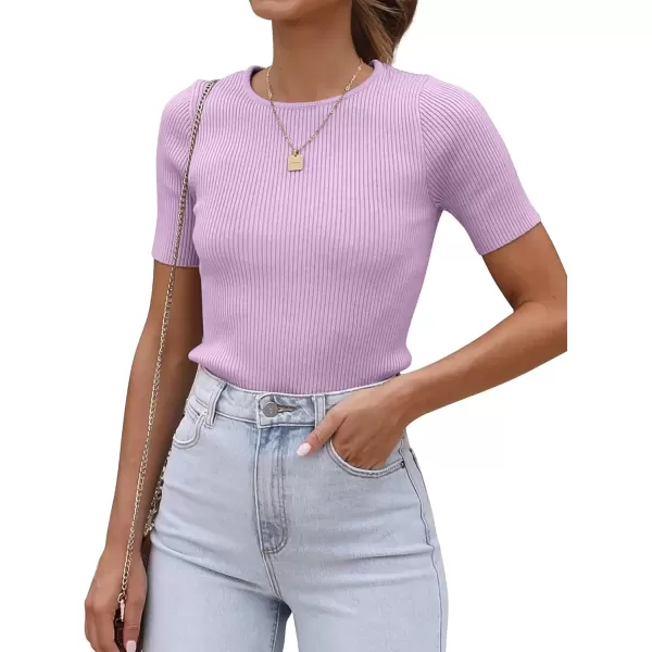 Purple-short Sleeve