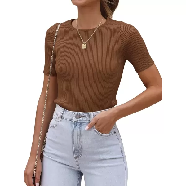 Brown-short Sleeve