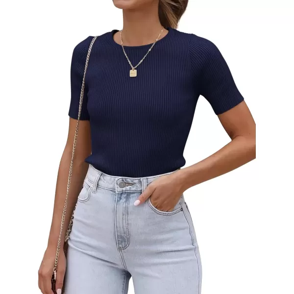 Navy-short Sleeve