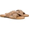 imageATHMILE Womens Flat Sandals Crossover Braided Sandals for Women Fashion Round Open Toe Slip On Slide for Dressy SummerNude06