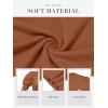 imageATHMILE Womens Puff Short Sleeve Sweater Tops 2025 Spring Summer Trendy Crew Neck Casual T Shirts BlousesLight Orange