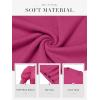 imageATHMILE Womens Puff Short Sleeve Sweater Tops 2025 Spring Summer Trendy Crew Neck Casual T Shirts BlousesLight Pink