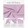imageATHMILE Womens Puff Short Sleeve Sweater Tops 2025 Spring Summer Trendy Crew Neck Casual T Shirts BlousesPurple