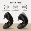 imageATHMILE Ballet Flats Shoes for Women Foldable Womens Flats Comfortable Dressy Bow Round Toe Ballerina Flats for Casual Work Office WeddingBlack
