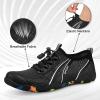 imageATHMILE Water Shoes for Men Women River Shoes Adult Swim Beach Lake Pool Aqua Socks Barefoot Quick Dry for Hiking Surfing Kayaking Size1ablack