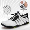 imageATHMILE Water Shoes for Men Women River Shoes Adult Swim Beach Lake Pool Aqua Socks Barefoot Quick Dry for Hiking Surfing Kayaking Size2cwhite