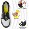 imageATHMILE Water Shoes for Men Women River Shoes Adult Swim Beach Lake Pool Aqua Socks Barefoot Quick Dry for Hiking Surfing Kayaking Size4eblack White