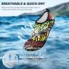 imageATHMILE Water Shoes for Women Men Barefoot QuickDry Aqua Socks for Beach Swim Pool River Yoga Lake Surf Sport Shoes Cruise Essentials Swimming SizeAnimal Skin