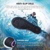 imageATHMILE Water Shoes for Women Men Barefoot QuickDry Aqua Socks for Beach Swim Pool River Yoga Lake Surf Sport Shoes Cruise Essentials Swimming SizeColorful Cloud Symphony