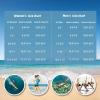 imageATHMILE Water Shoes for Women Men Barefoot QuickDry Aqua Socks for Beach Swim Pool River Yoga Lake Surf Sport Shoes Cruise Essentials Swimming SizeColorful Cloud Symphony