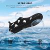imageATHMILE Water Shoes for Women Men Barefoot QuickDry Aqua Socks for Beach Swim Pool River Yoga Lake Surf Sport Shoes Cruise Essentials Swimming SizeFeather Black White