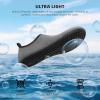 imageATHMILE Water Shoes for Women Men Barefoot QuickDry Aqua Socks for Beach Swim Pool River Yoga Lake Surf Sport Shoes Cruise Essentials Swimming SizeGreyw084