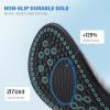 imageATHMILE Water Shoes for Women Men Barefoot QuickDry Aqua Socks for Beach Swim Pool River Yoga Lake Surf Sport Shoes Cruise Essentials Swimming SizeNjacquard Grey