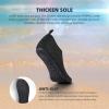 imageATHMILE Water Shoes for Women Men Barefoot QuickDry Aqua Socks for Beach Swim Pool River Yoga Lake Surf Sport Shoes Cruise Essentials Swimming SizeNmesh Black