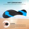 imageATHMILE Water Shoes for Women Men Barefoot QuickDry Aqua Socks for Beach Swim Pool River Yoga Lake Surf Sport Shoes Cruise Essentials Swimming SizeNmesh Black