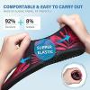 imageATHMILE Water Shoes for Women Men Barefoot QuickDry Aqua Socks for Beach Swim Pool River Yoga Lake Surf Sport Shoes Cruise Essentials Swimming SizeNplant Red