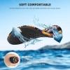imageATHMILE Water Shoes for Women Men Barefoot QuickDry Aqua Socks for Beach Swim Pool River Yoga Lake Surf Sport Shoes Cruise Essentials Swimming SizePaisley Gold