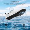imageATHMILE Water Shoes for Women Men Barefoot QuickDry Aqua Socks for Beach Swim Pool River Yoga Lake Surf Sport Shoes Cruise Essentials Swimming SizeWhitew004