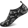 Paisley Black White