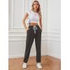 imageATHMILE Baggy Sweatpants for Women with PocketsLounge Womens Pajams PantsWomens Running Joggers Fall Clothes Outfits 2025Coffee