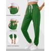 imageATHMILE Baggy Sweatpants for Women with PocketsLounge Womens Pajams PantsWomens Running Joggers Fall Clothes Outfits 2025Grass Green