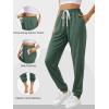 imageATHMILE Baggy Sweatpants for Women with PocketsLounge Womens Pajams PantsWomens Running Joggers Fall Clothes Outfits 2025Green