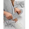 imageATHMILE Baggy Sweatpants for Women with PocketsLounge Womens Pajams PantsWomens Running Joggers Fall Clothes Outfits 2025Grey