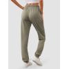 imageATHMILE Baggy Sweatpants for Women with PocketsLounge Womens Pajams PantsWomens Running Joggers Fall Clothes Outfits 2025Light Coffee